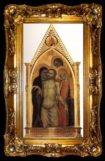 framed  GIOVANNI DA MILANO Pieta of Christ and His Mourners, ta009-2